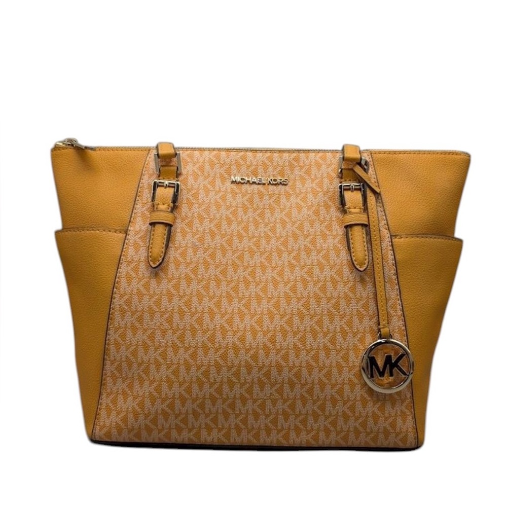 Michael Kors Mustard Yellow Signature Tote